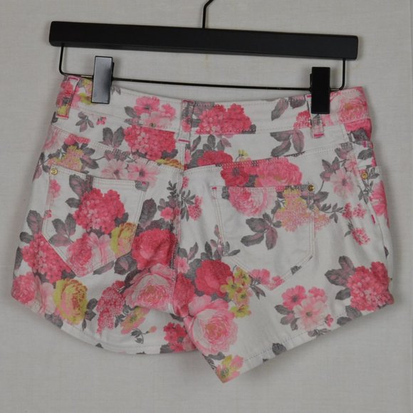 Vintage ZARA High Rise Short cotton blend Feminine,bike core - Picture 3 of 9